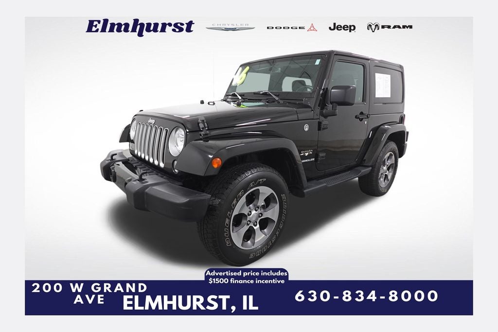 2016 Jeep Wrangler Sahara