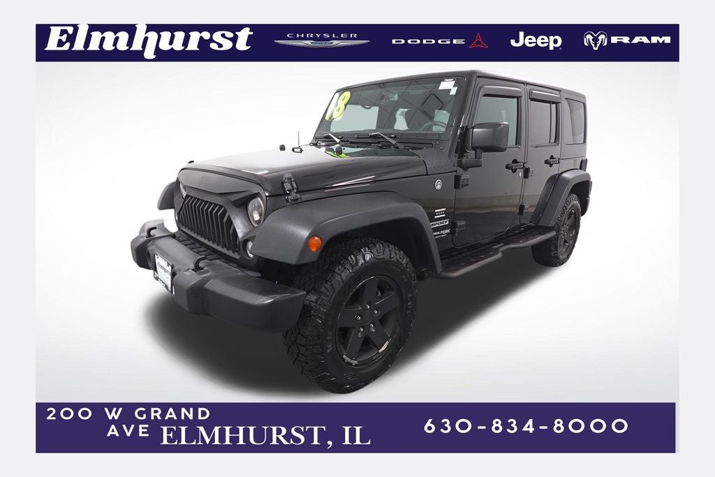 2018 Jeep Wrangler JK Unlimited Sport