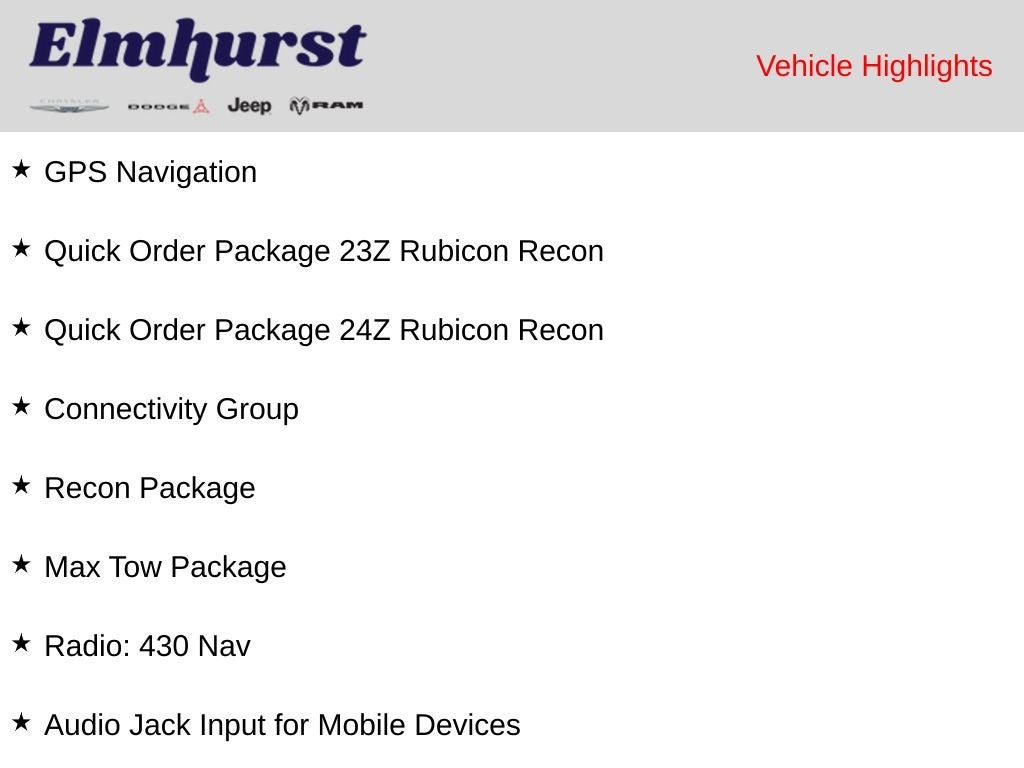 2017 Jeep Wrangler Rubicon Recon
