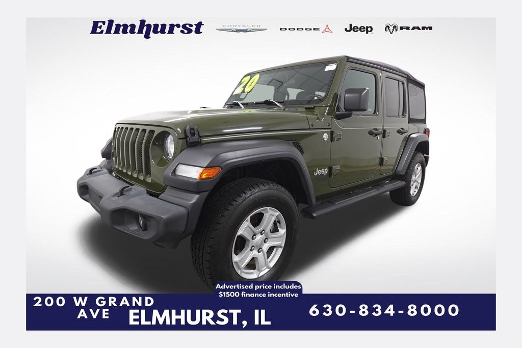 2020 Jeep Wrangler Unlimited Sport S