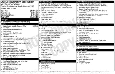 2023 Jeep Wrangler Rubicon