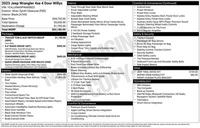 2023 Jeep Wrangler 4xe Willys 4xe