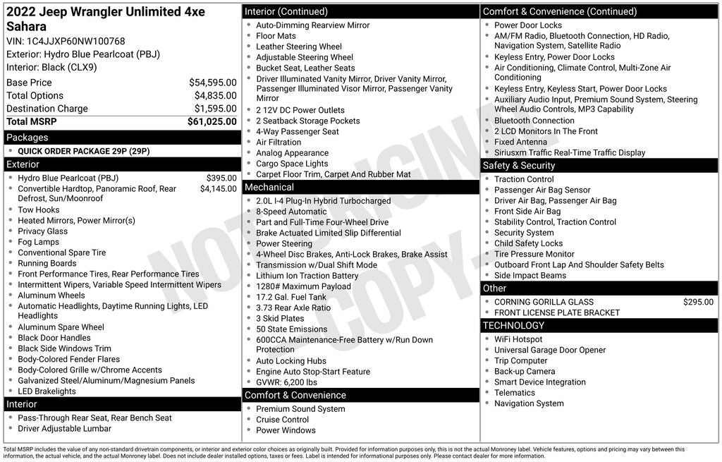 2022 Jeep Wrangler Unlimited Sahara 4xe