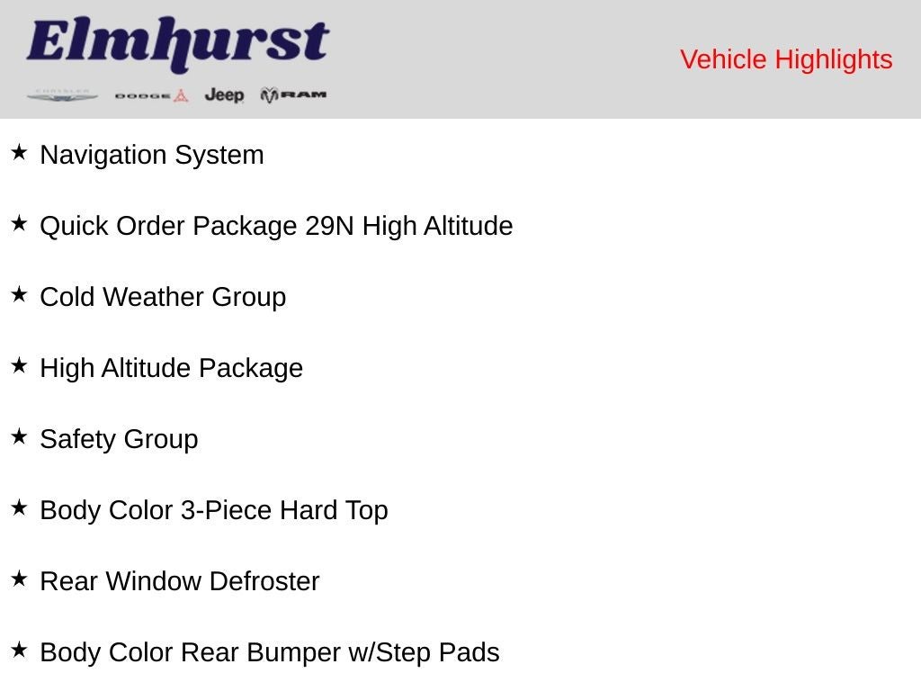 2023 Jeep Wrangler 4xe Sahara High Altitude