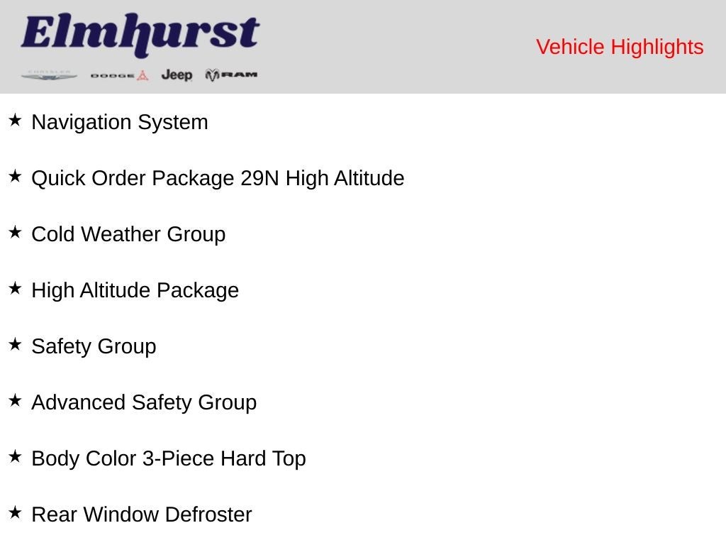 2023 Jeep Wrangler 4xe Sahara High Altitude
