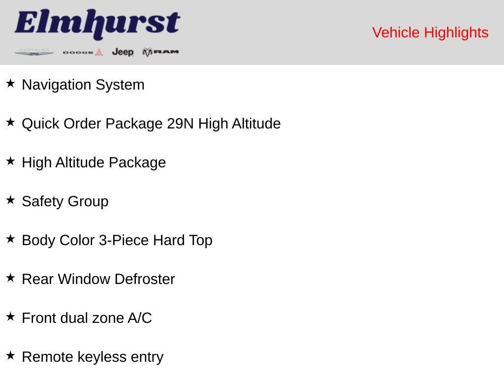 2023 Jeep Wrangler 4xe Sahara High Altitude