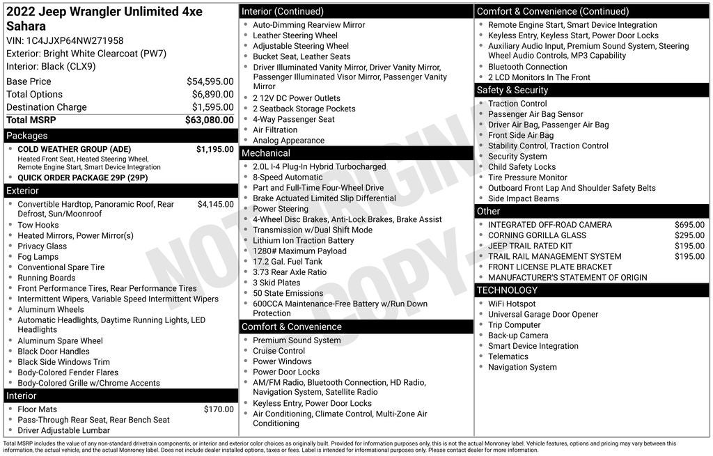 2022 Jeep Wrangler Unlimited Sahara 4xe