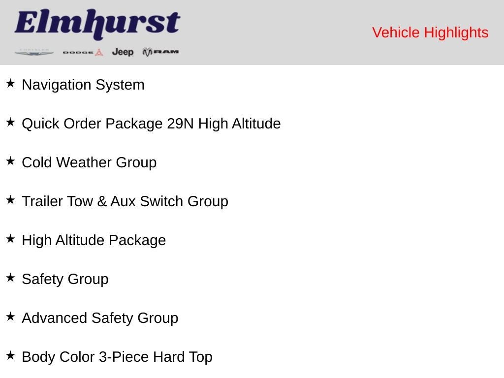 2023 Jeep Wrangler 4xe Sahara High Altitude
