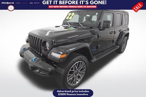 2022 Jeep Wrangler Unlimited Sahara High Altitude 4xe