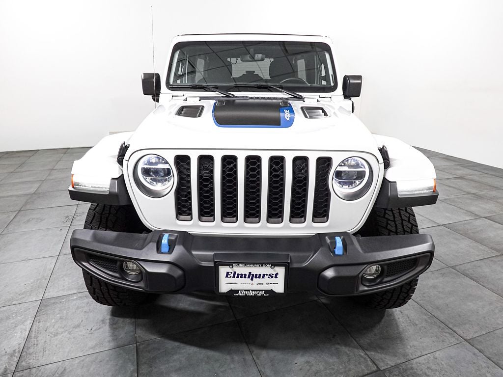 Used 2022 Jeep Wrangler Unlimited Rubicon 4XE with VIN 1C4JJXR69NW147732 for sale in Elmhurst, IL
