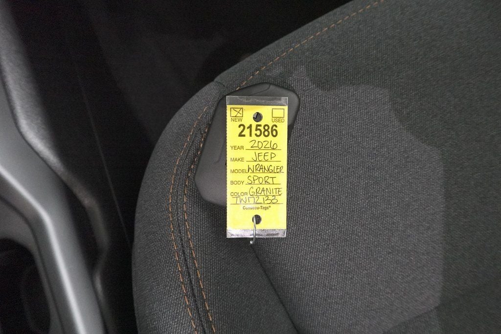 2026 Jeep Wrangler Sport S