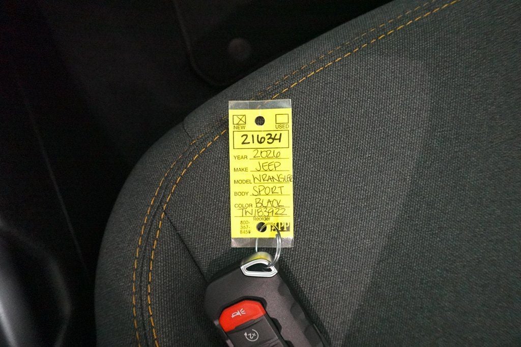 2026 Jeep Wrangler Sport S