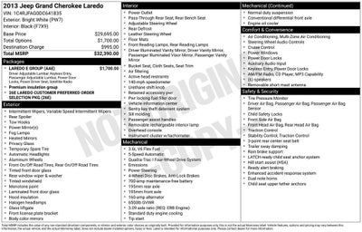 2013 Jeep Grand Cherokee Laredo