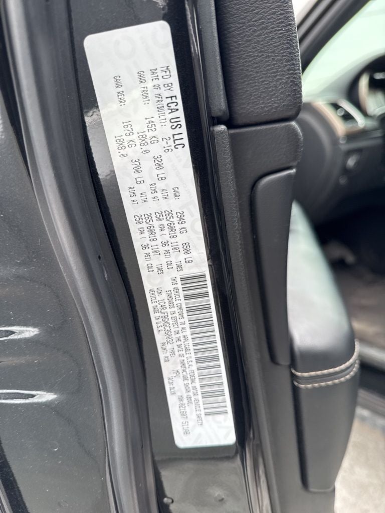 2016 Jeep Grand Cherokee Limited