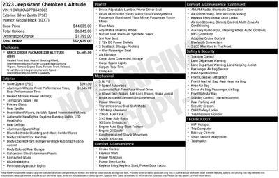 2023 Jeep Grand Cherokee L Altitude 4x4