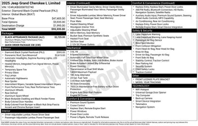 2025 Jeep Grand Cherokee L Limited