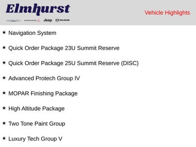 2024 Jeep Grand Cherokee L Summit