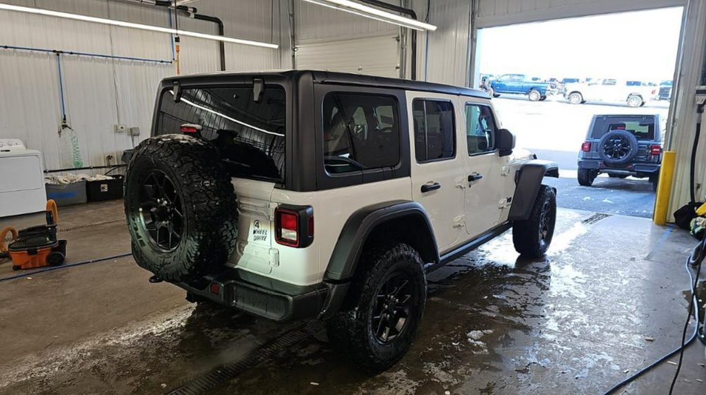 Used 2025 Jeep Wrangler 4xe Willys 4XE with VIN 1C4RJXN67SW584780 for sale in Elmhurst, IL