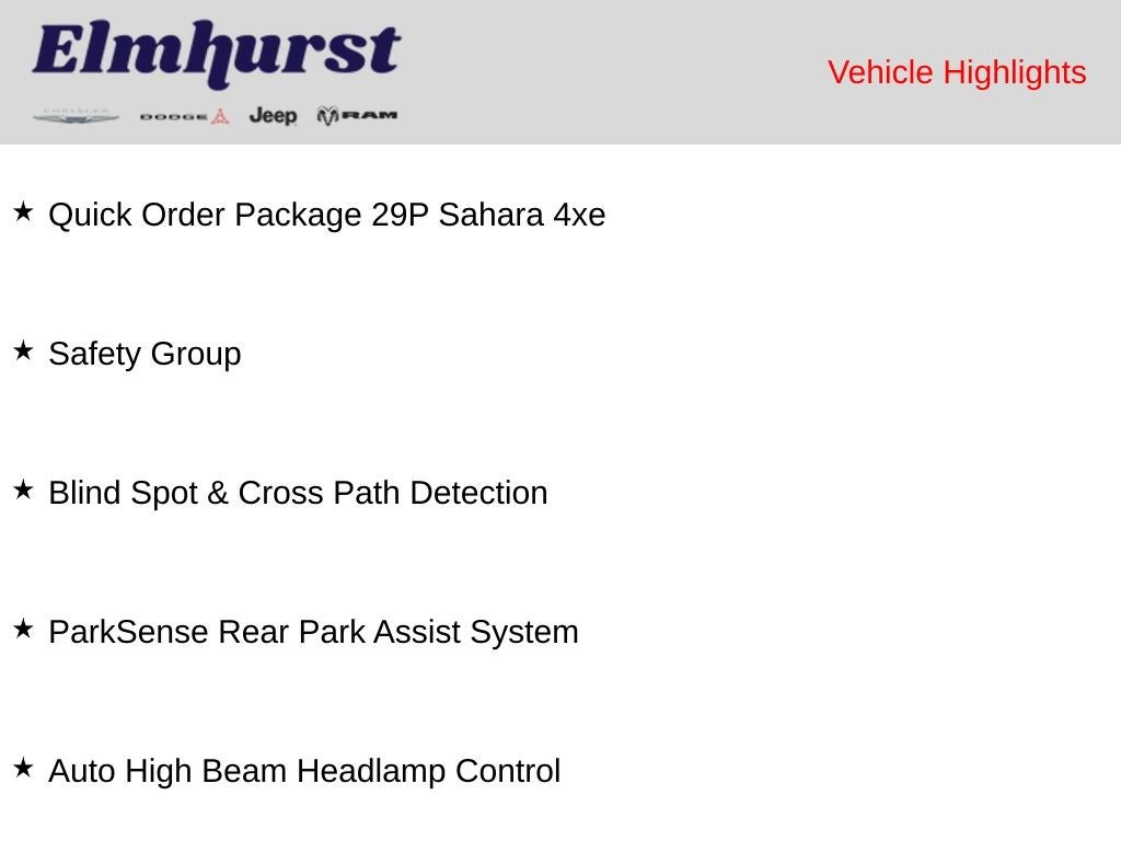 2025 Jeep Wrangler 4xe Sahara 4xe