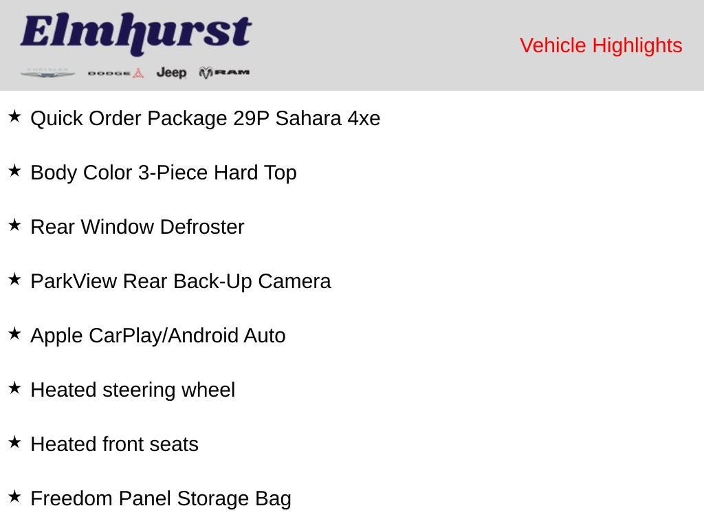 2025 Jeep Wrangler Sahara