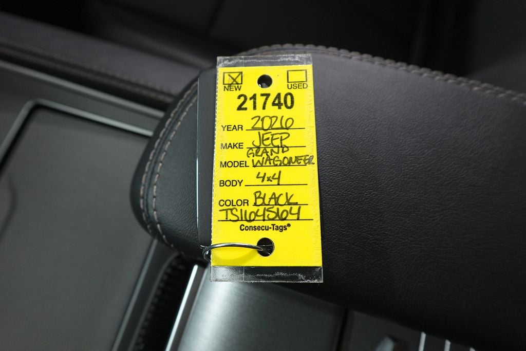 2026 Jeep Grand Wagoneer 4x4