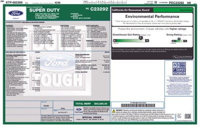 2023 Ford Super Duty F-350 SRW Pickup Lariat TREMOR