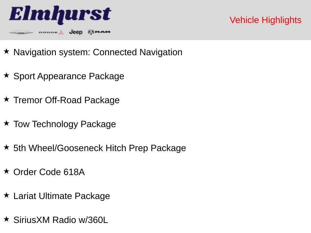 2023 Ford Super Duty F-350 SRW Pickup Lariat TREMOR
