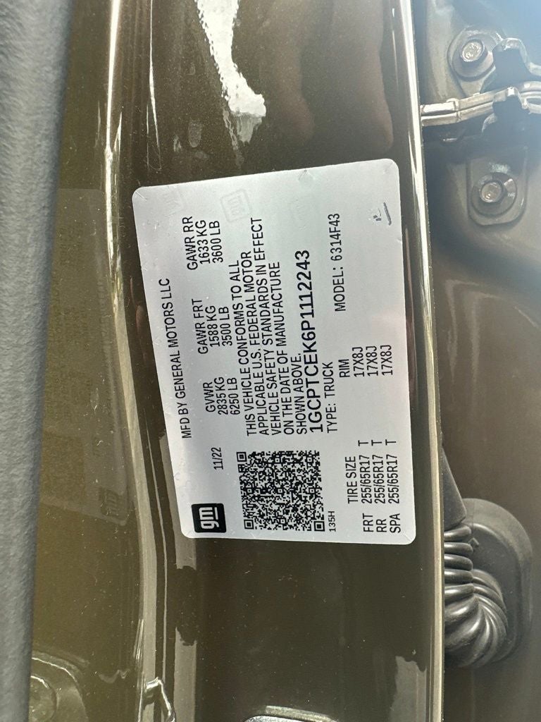 2023 Chevrolet Colorado 4WD LT