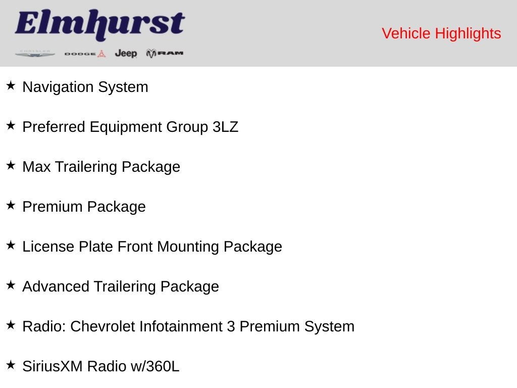 2023 Chevrolet Tahoe High Country