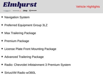 2023 Chevrolet Tahoe High Country