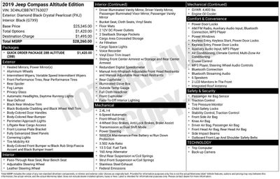 2019 Jeep Compass Altitude