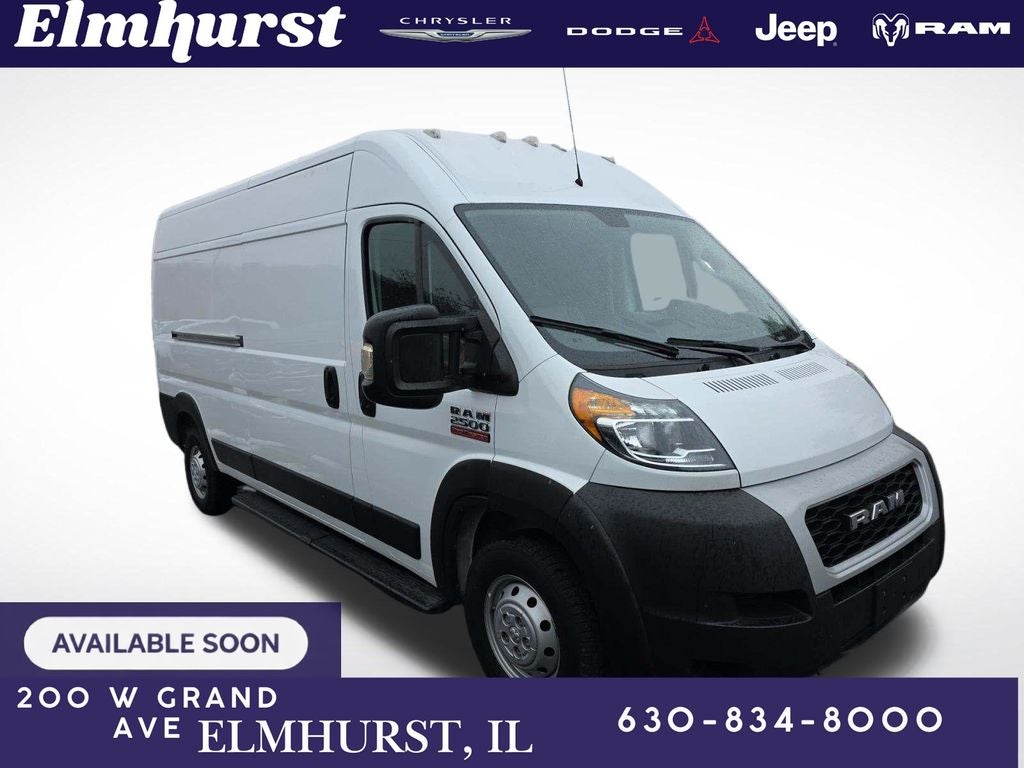 2021 RAM ProMaster Cargo Van High Roof 159 WB