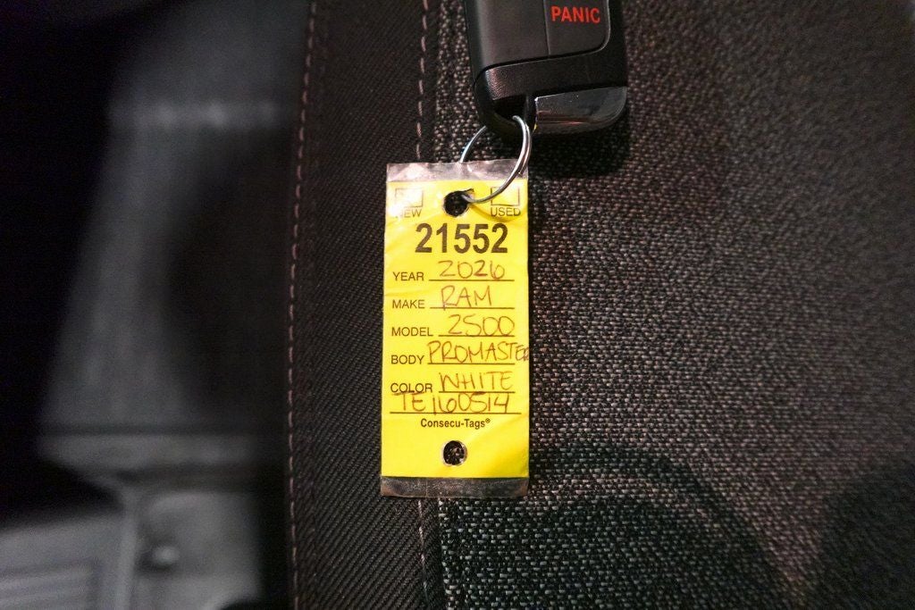 2026 RAM ProMaster 2500 High Roof