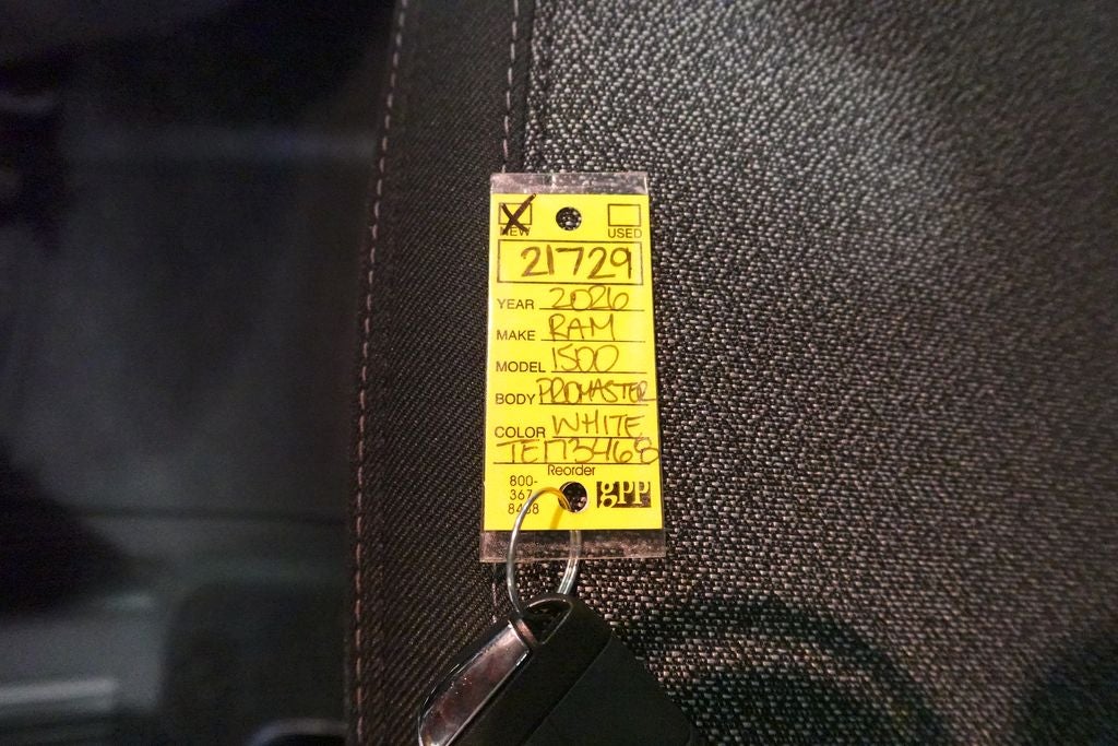 2026 RAM ProMaster 1500 Low Roof