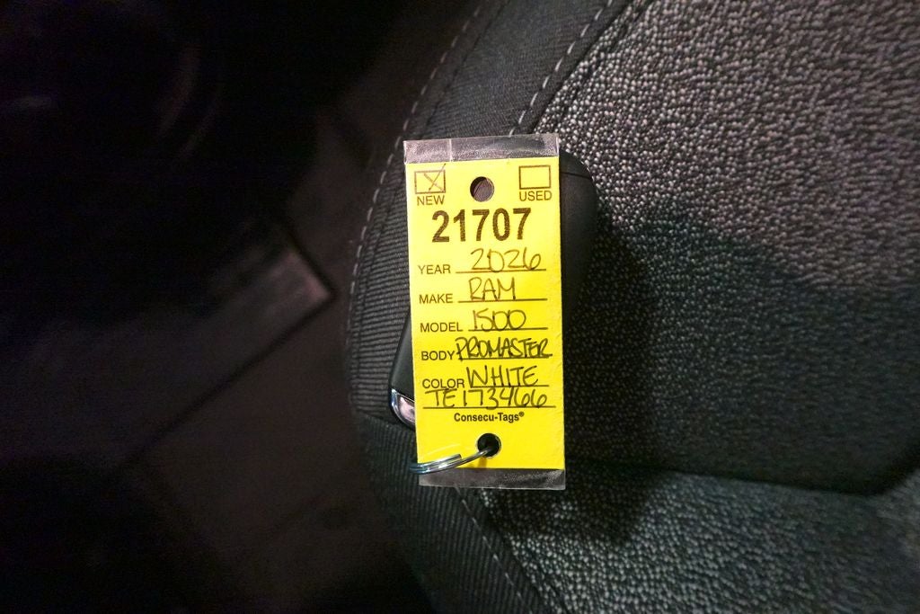 2026 RAM ProMaster 1500 Low Roof