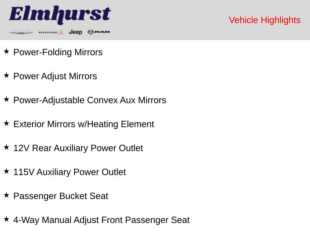 2024 RAM ProMaster Cargo Van High Roof 159 WB