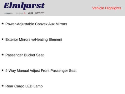 2024 RAM ProMaster Cargo Van Base 136 WB