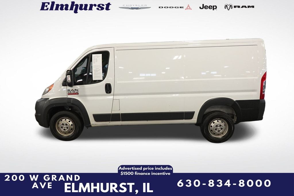 2018 RAM ProMaster 1500 Low Roof 136 WB