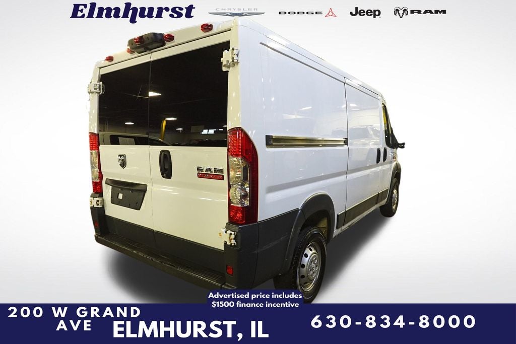 2018 RAM ProMaster 1500 Low Roof 136 WB