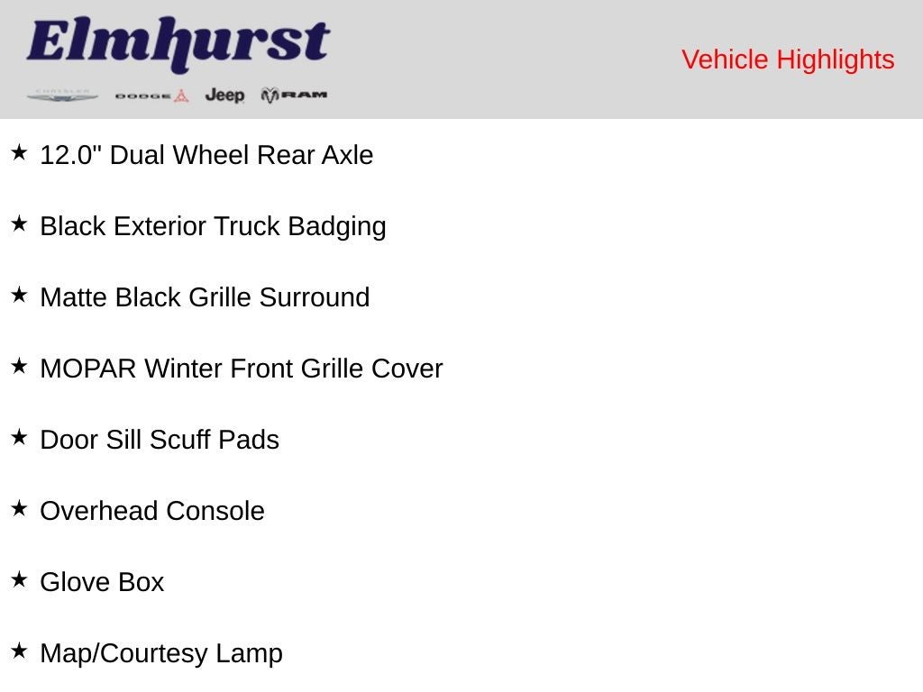 2023 RAM 3500 Chassis Cab Tradesman