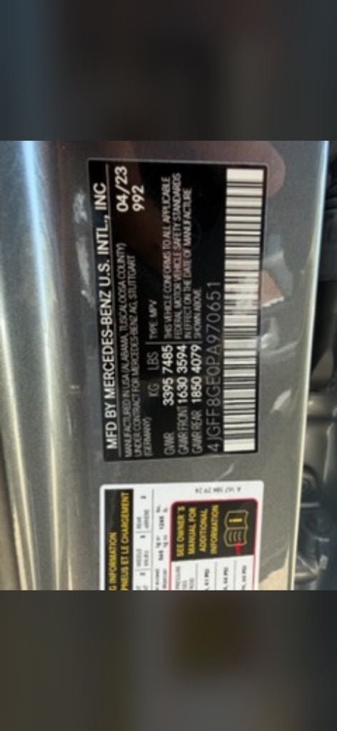 2023 Mercedes-Benz GLS GLS 580