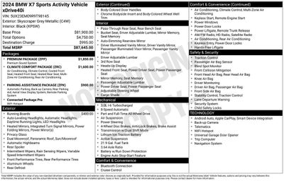 2024 BMW X7 xDrive40i