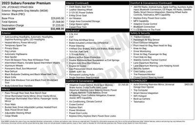 2023 Subaru Forester Premium