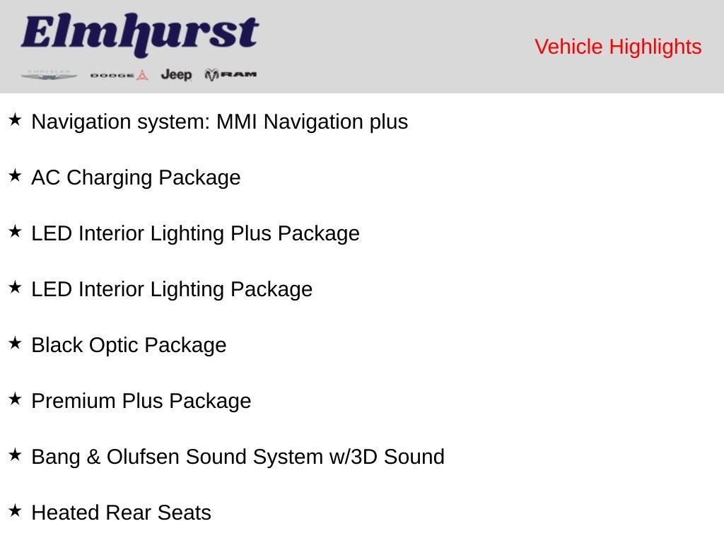 2024 Audi Q8 e-tron Premium Plus quattro