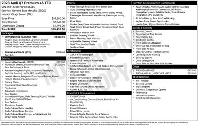 2023 Audi Q7 Premium