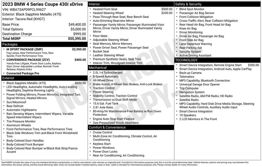 2023 BMW 430i xDrive