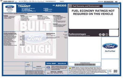 2019 Ford Transit-350 Base 138 WB