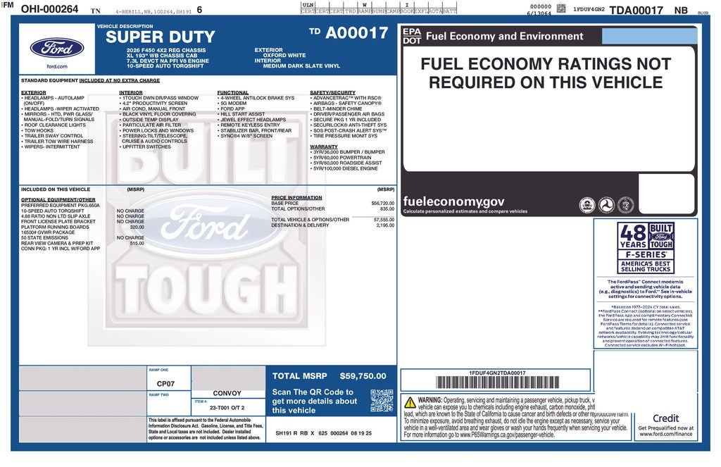 2026 Ford F-450SD XL DRW