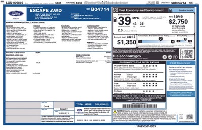 2025 Ford Escape Hybrid ST-Line Select