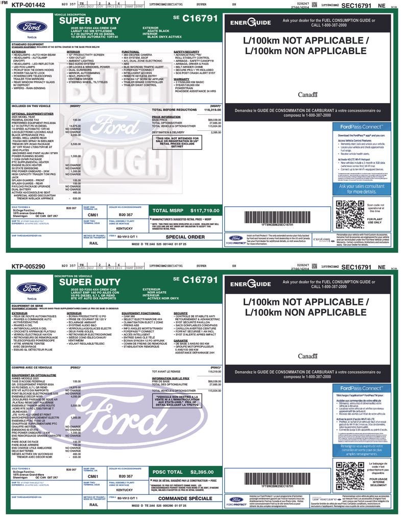 2025 Ford F-250SD Lariat